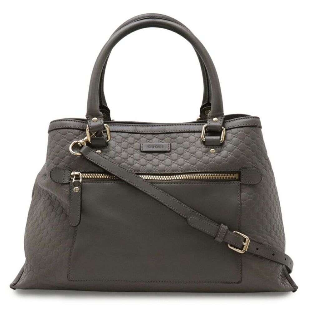 Gucci Microguccissima Leather Tote Bag